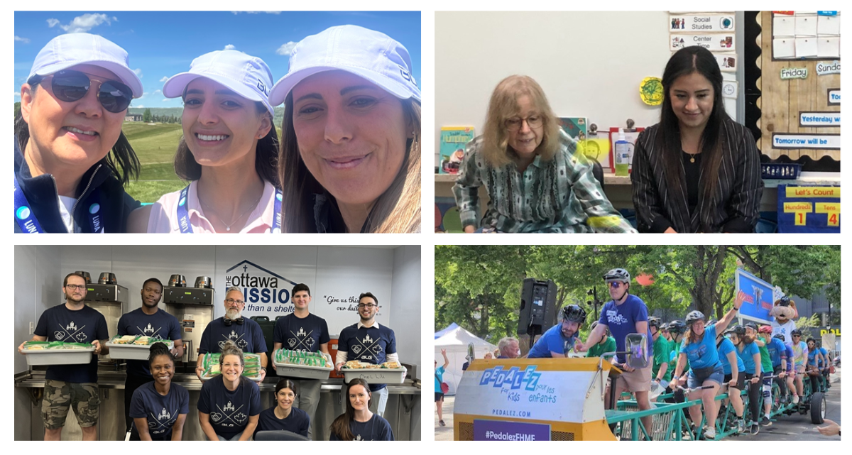 What 5 BLGers did with their paid volunteer day off