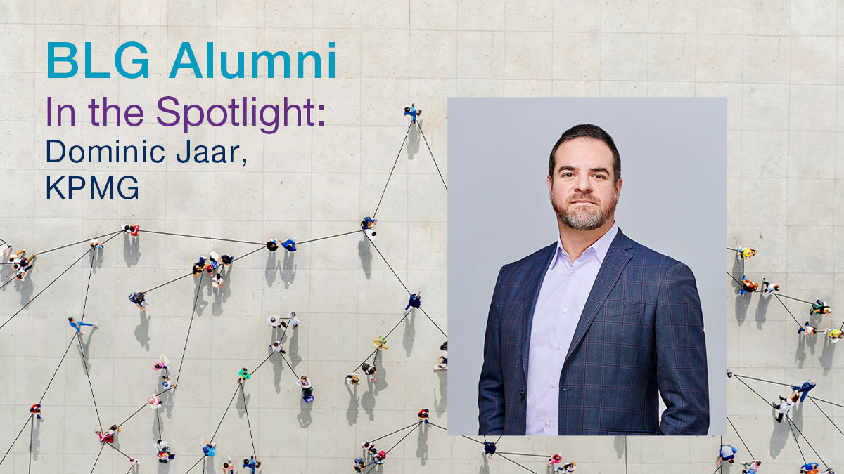 Dominic Jaar Alumni Spotlight | BLG