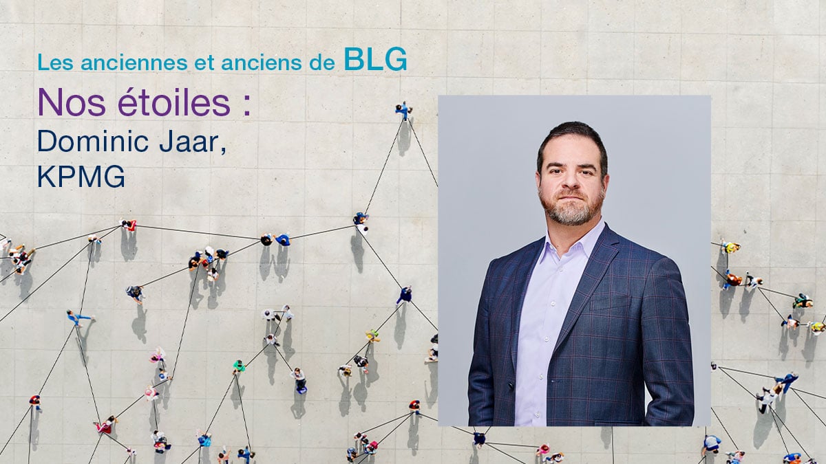 Ancien de BLG Dominic Jaar