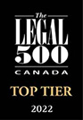 Legal 500 Canada - Top Tier 2022