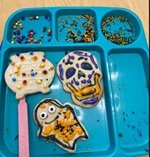 Cookie decoration plate