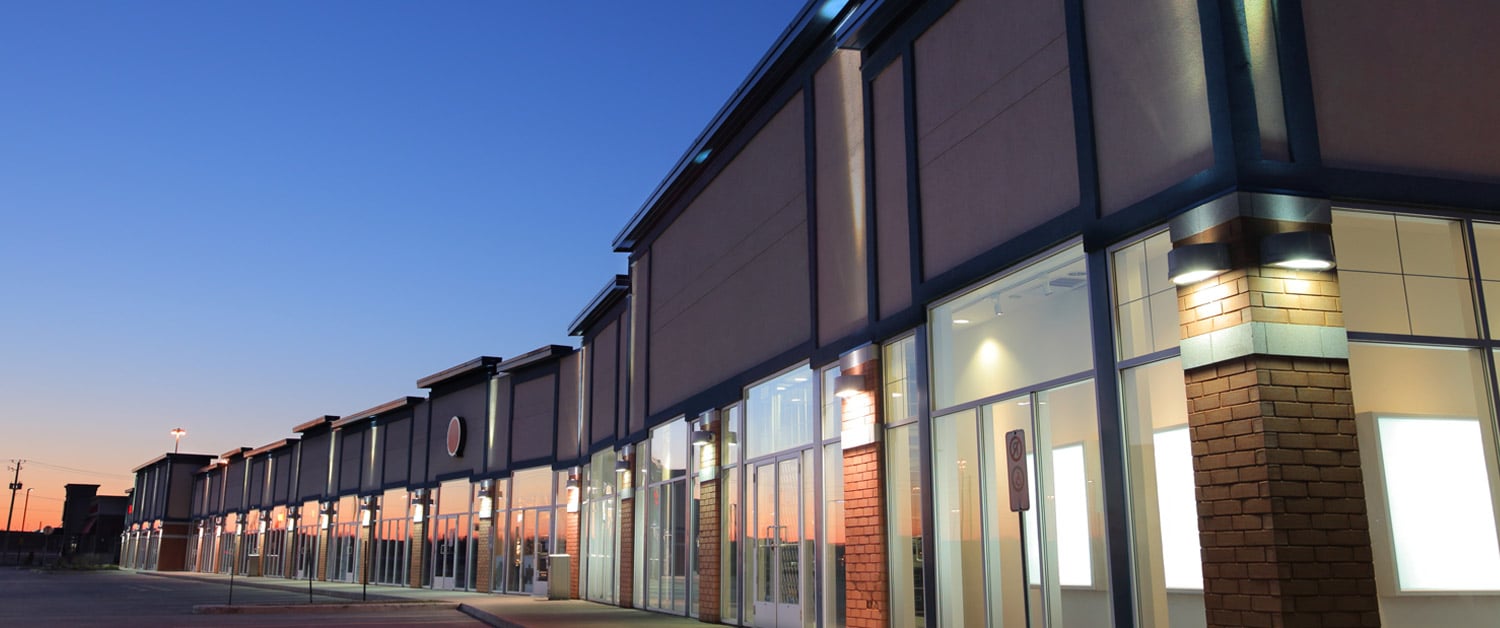 a store inside of a building