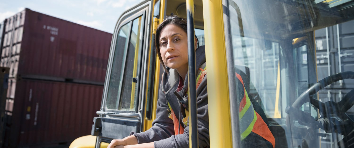 a person sitting on a bus