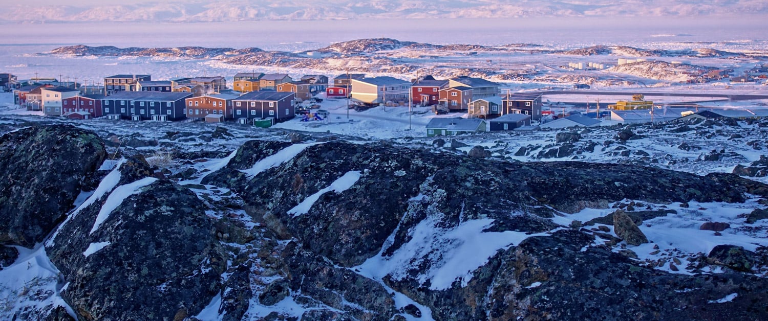 a harbor filled with lots of snow