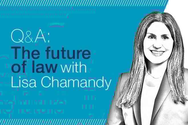 Q&A: The future of law with Lisa Chamandy
