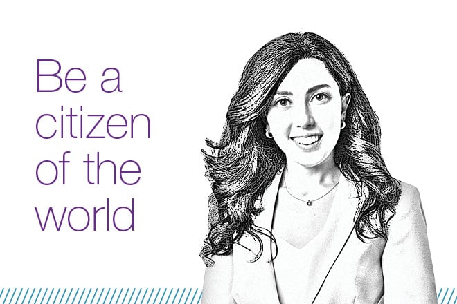 Be a citizen of the world