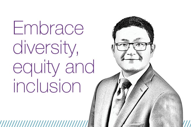 Embrace diversity, equity and inclusion