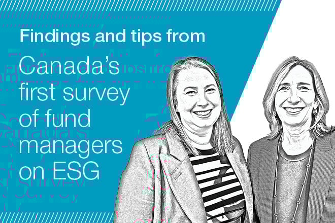 Findings and tips from Canada's first survey of fund managers on ESG