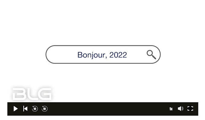 Bonne et heureuse année 2022